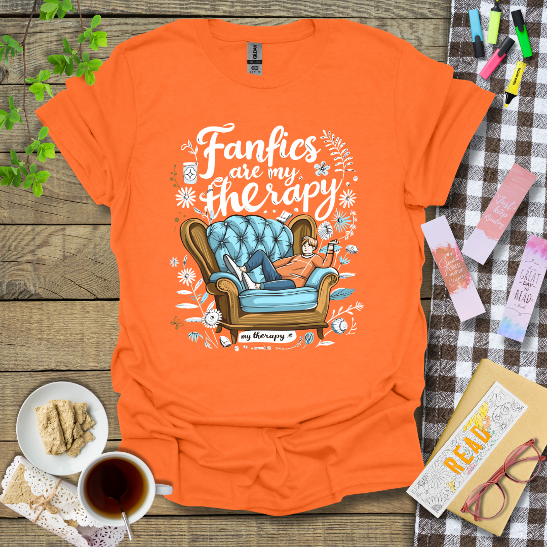 Fanfics are my therapy Graphic T Shirt