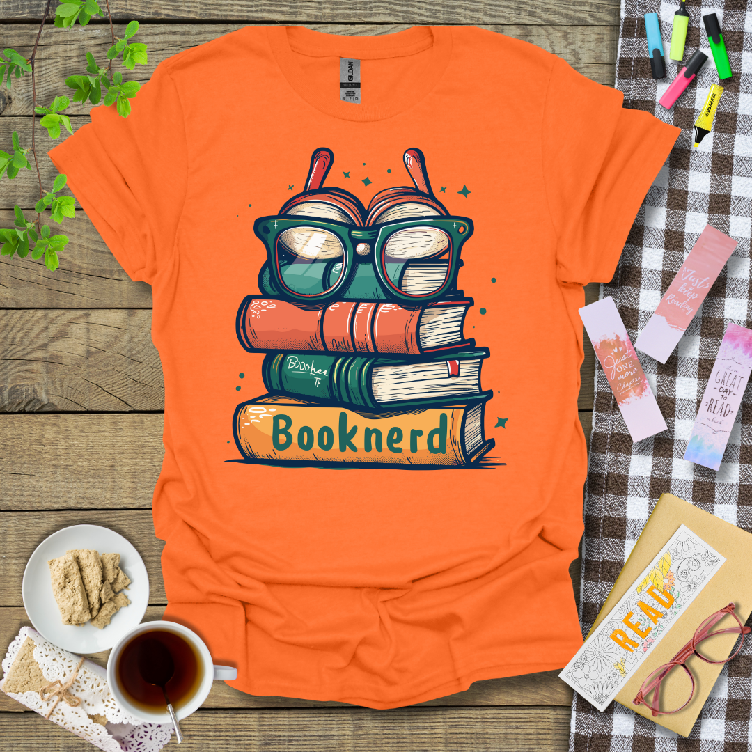 Booknerd Graphic T Shirt