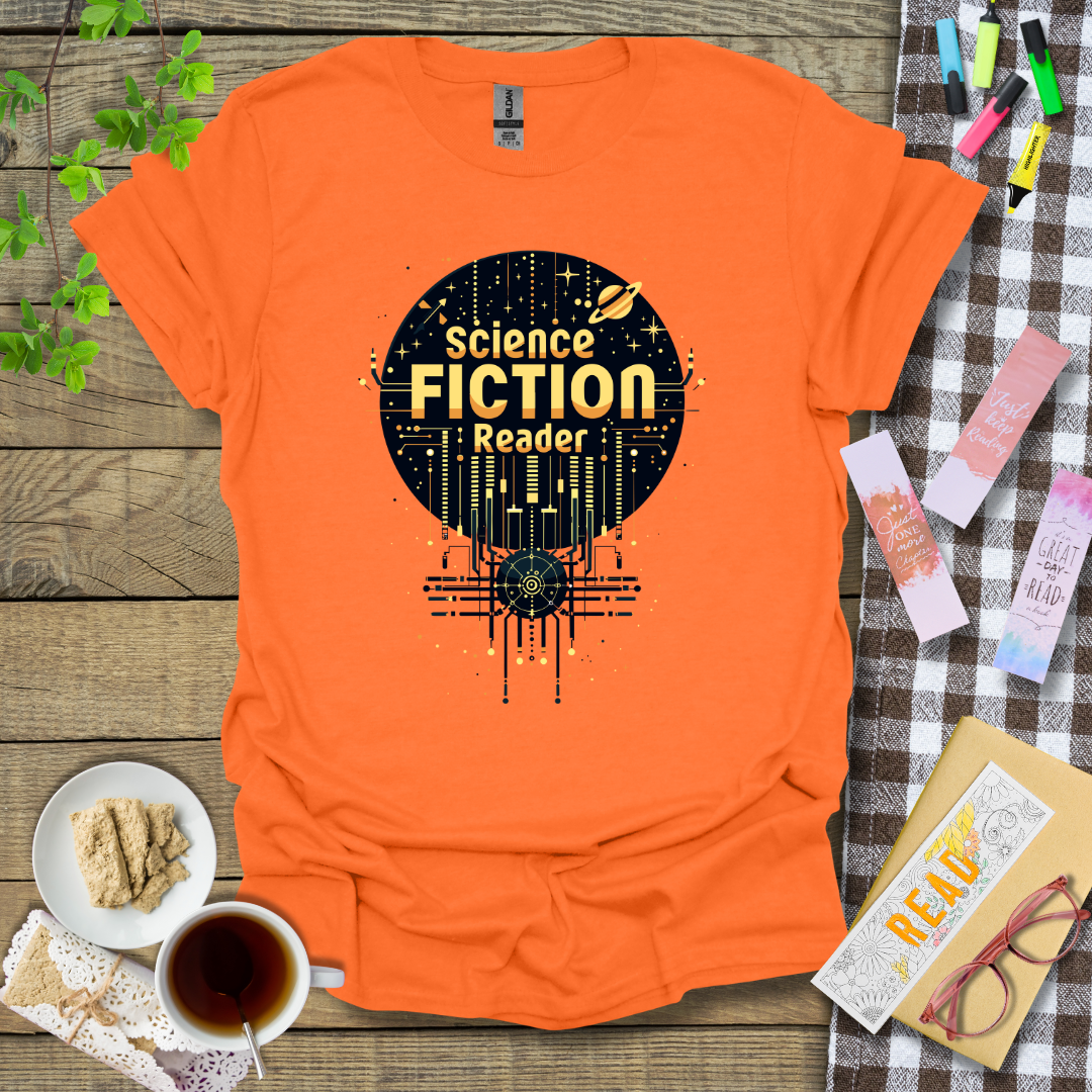 Science Fiction Reader Ver 2 Graphic T Shirt