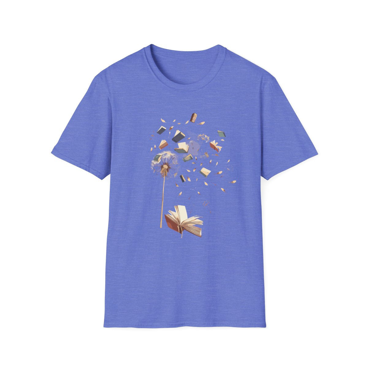 Dandelion Books Floating In The Air Graphic T Shirt