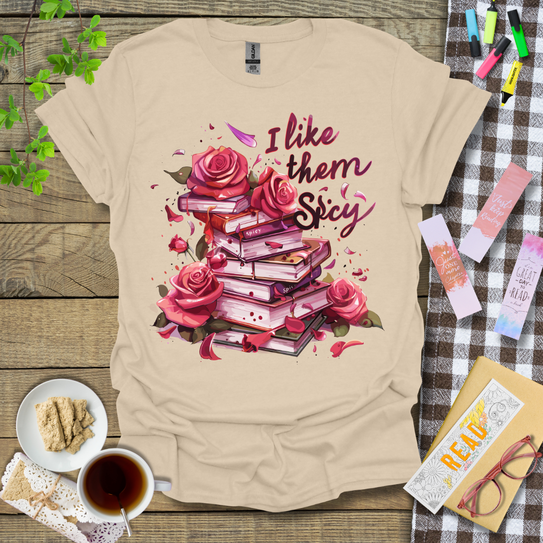 I Like Them Spicy Graphic T Shirt
