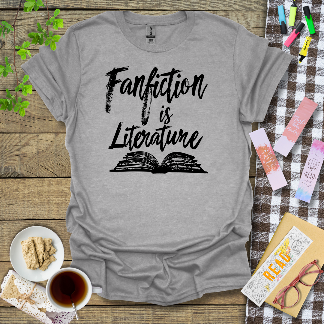 Fanfiction is Literature Graphic T Shirt