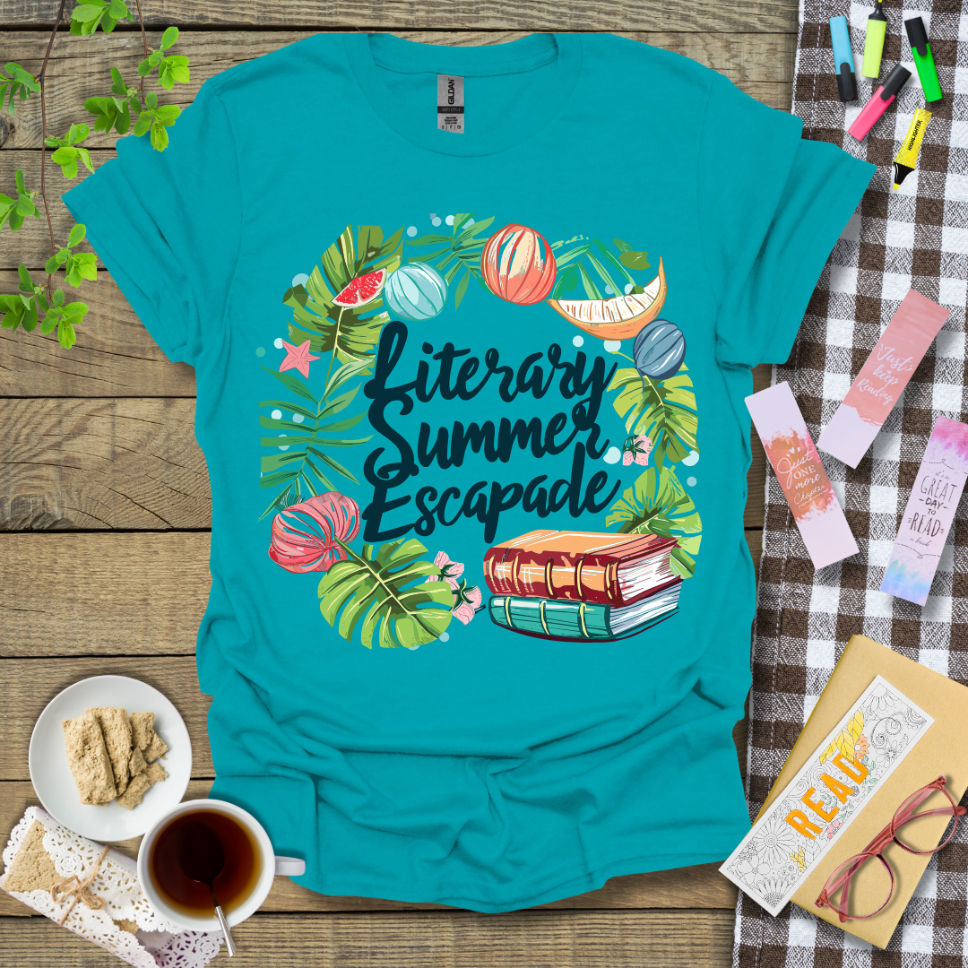 Literary Summer Escapade Ver 2 Graphic T Shirt