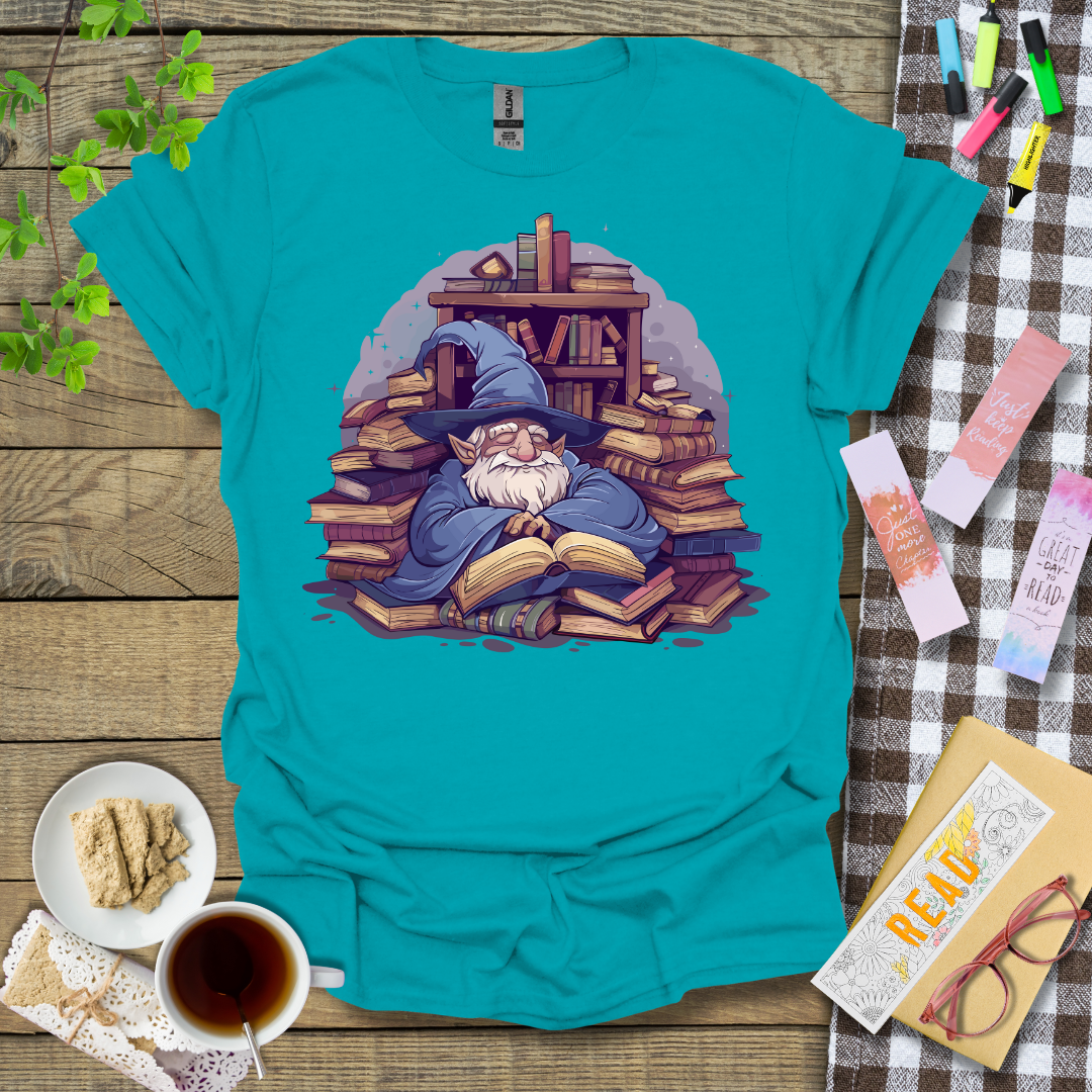 Sleeping Wizard Graphic T Shirt