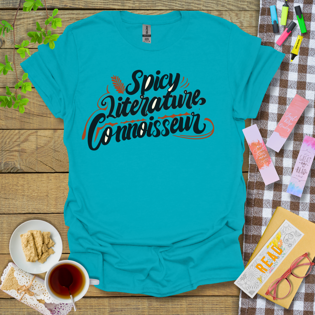 Spicy Literature Connoisseur Graphic T Shirt