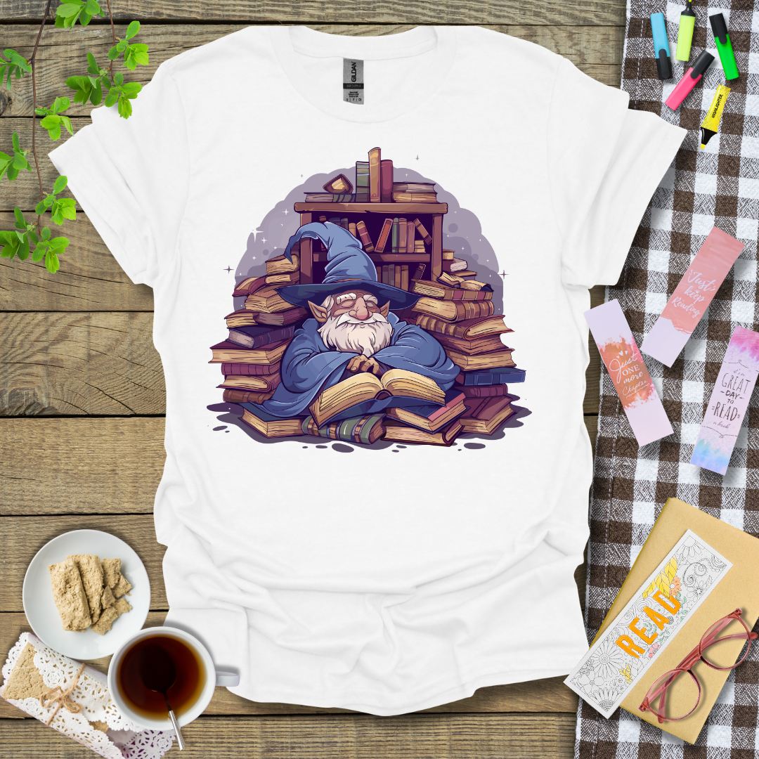 Sleeping Wizard Graphic T Shirt