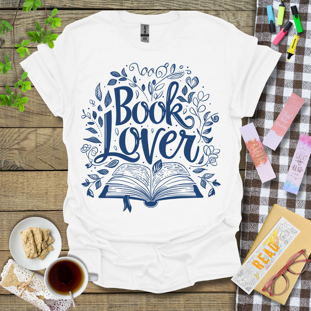 Book Lover Graphic T Shirt