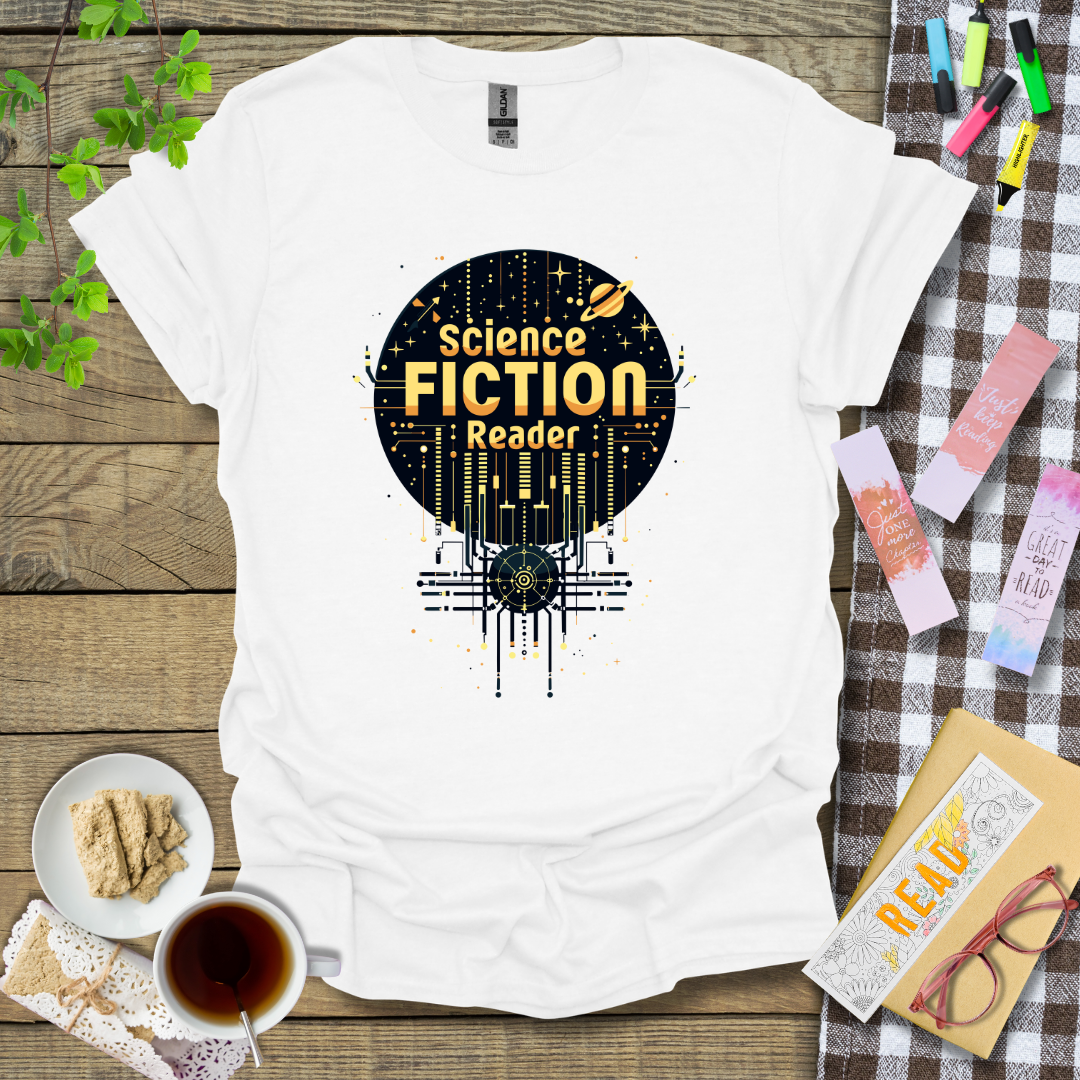 Science Fiction Reader Ver 2 Graphic T Shirt