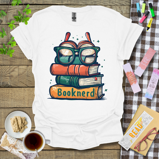 Booknerd Graphic T Shirt