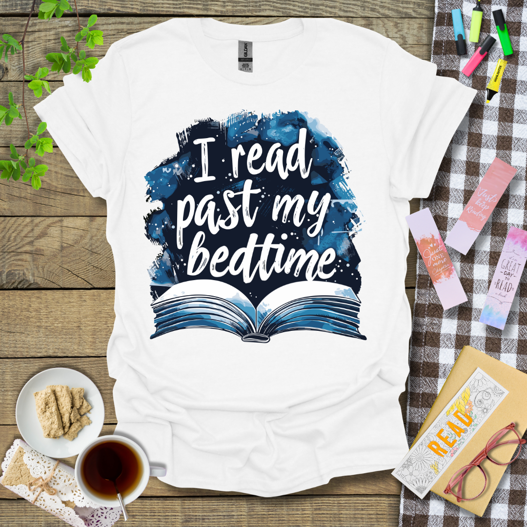 I Read Past My Bedtime Graphic T Shirt
