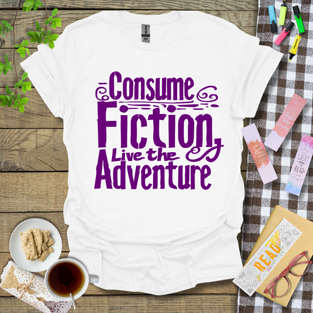 Consume Fiction Live The Adventure Ver 2 Graphic T Shirt