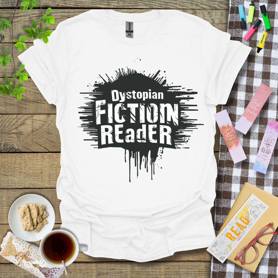 Dystopian Fiction Reader ver 2 Graphic T Shirt