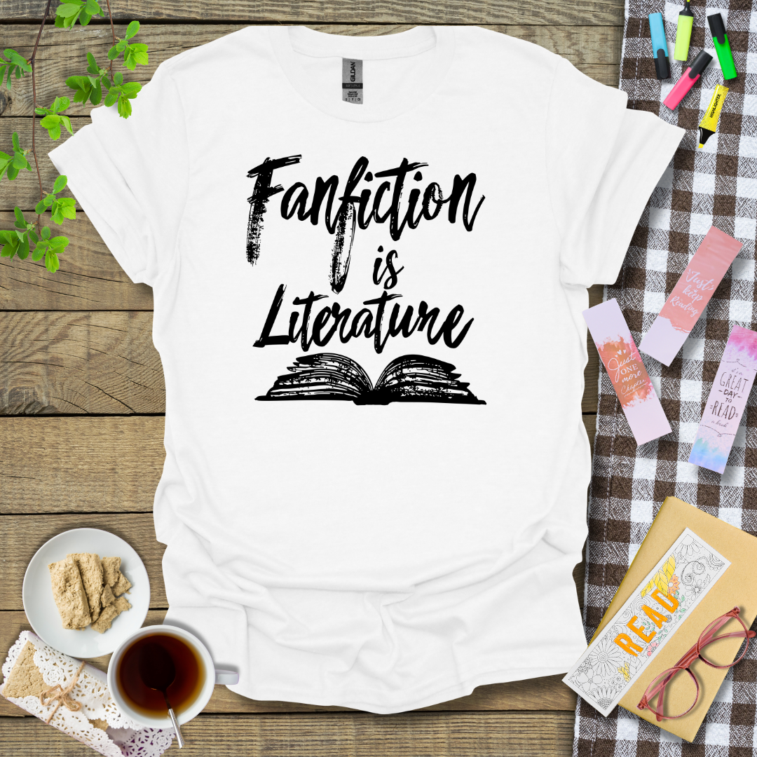 Fanfiction is Literature Graphic T Shirt