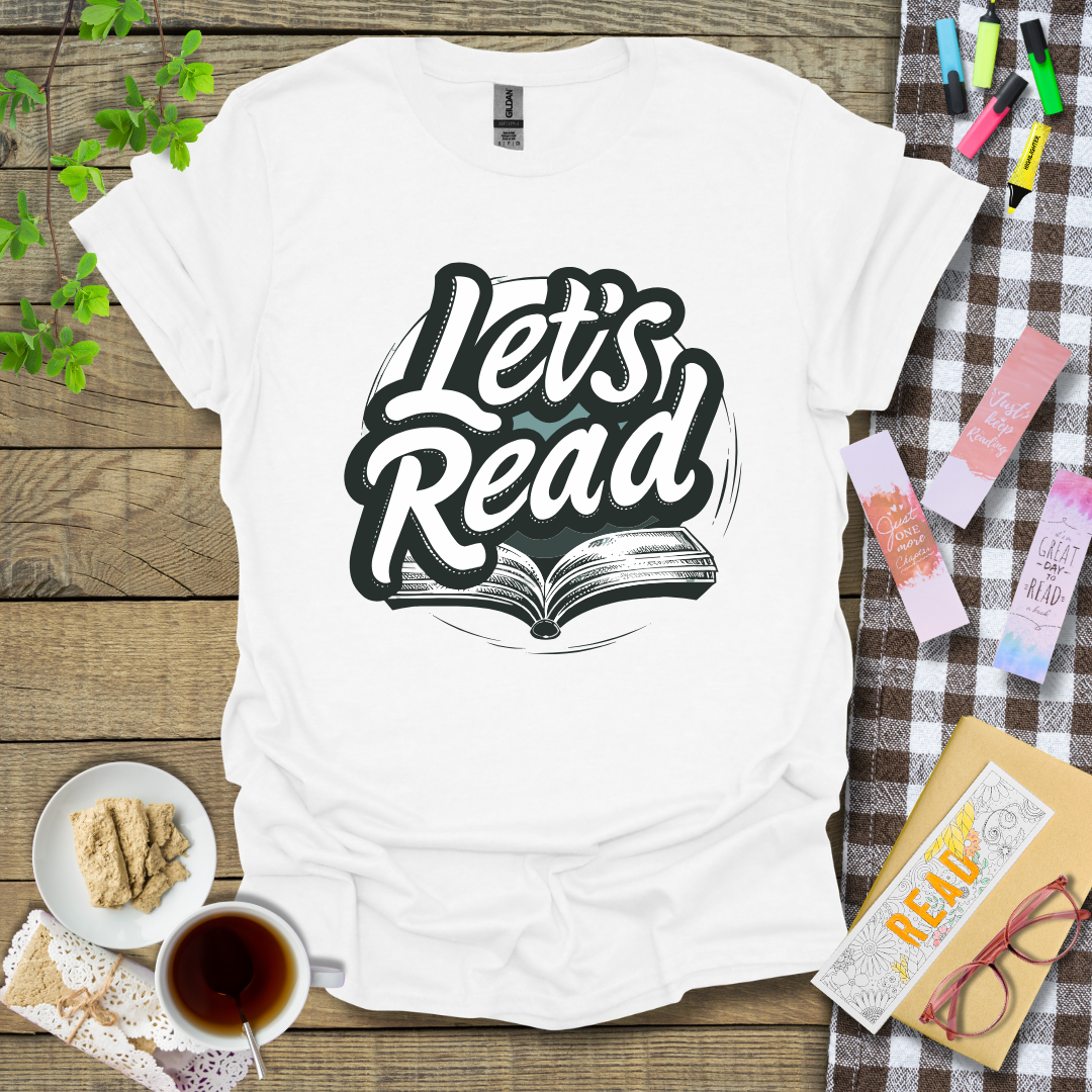 Let's Read Graphic T Shirt