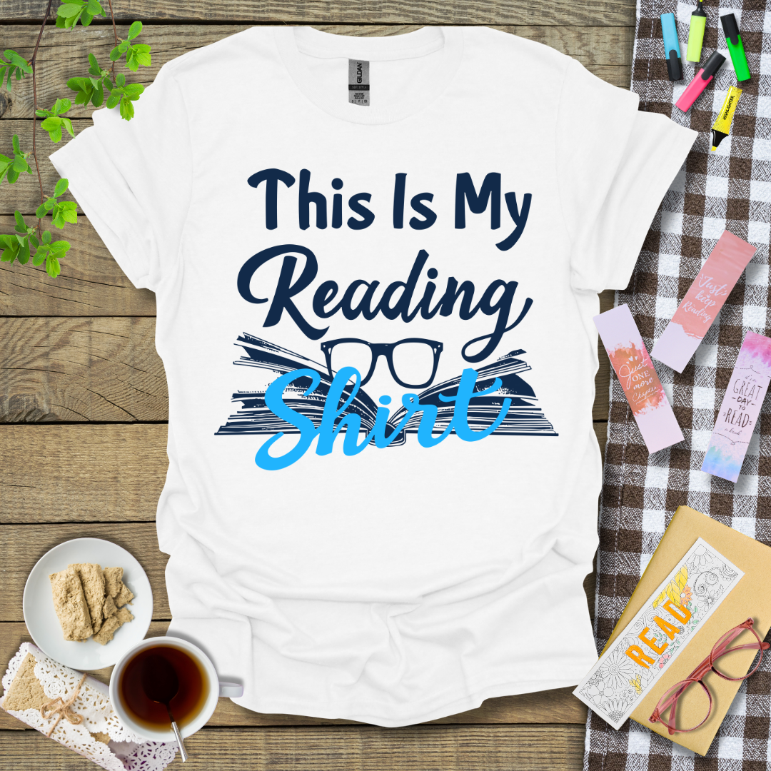 This Is My Reading Shirt Graphic T Shirt