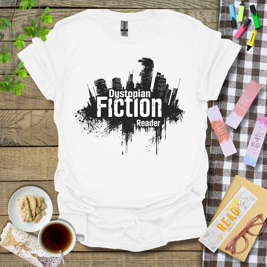 Dystopian Fiction Readers Graphic T Shirt