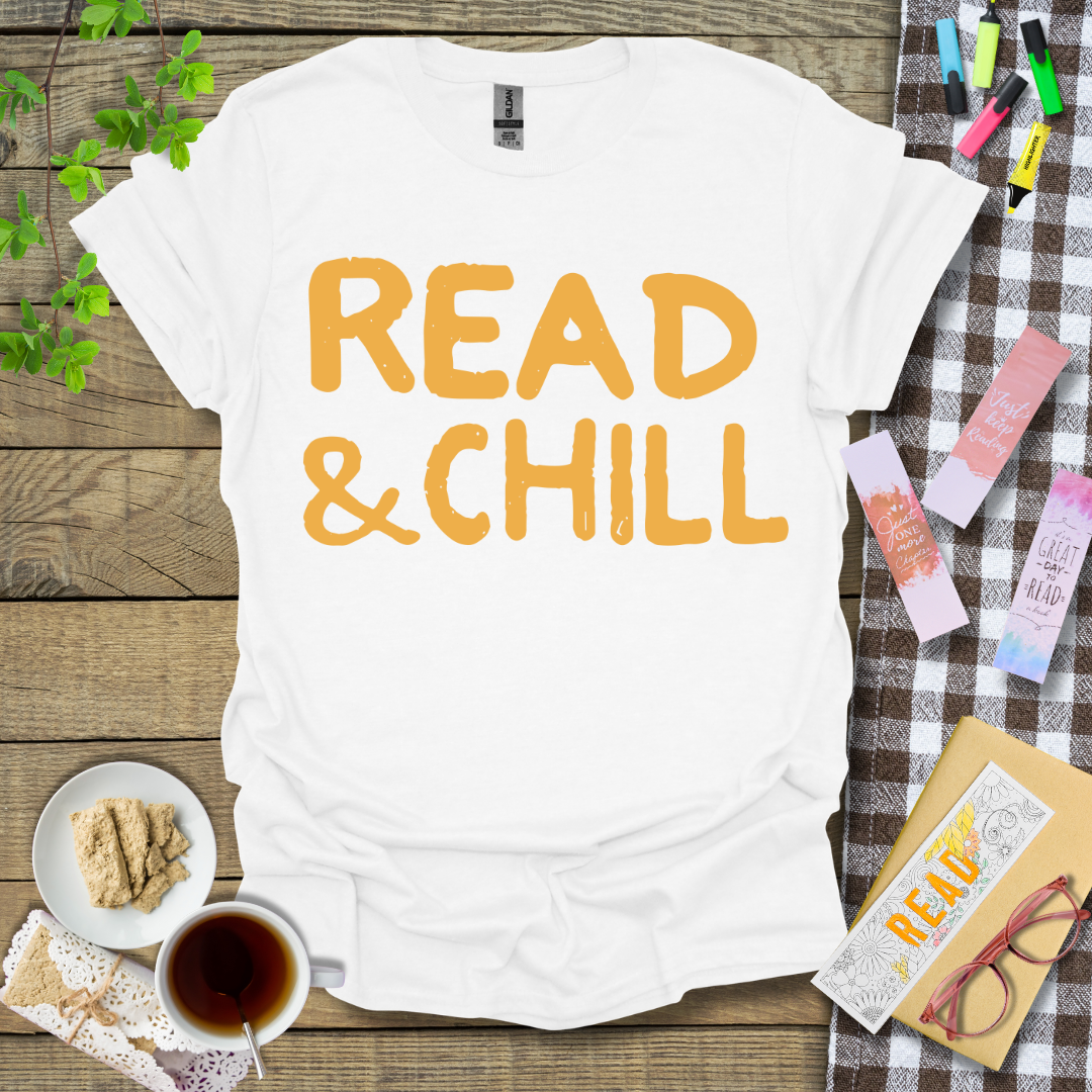 Read & Chill Graphic T Shirt