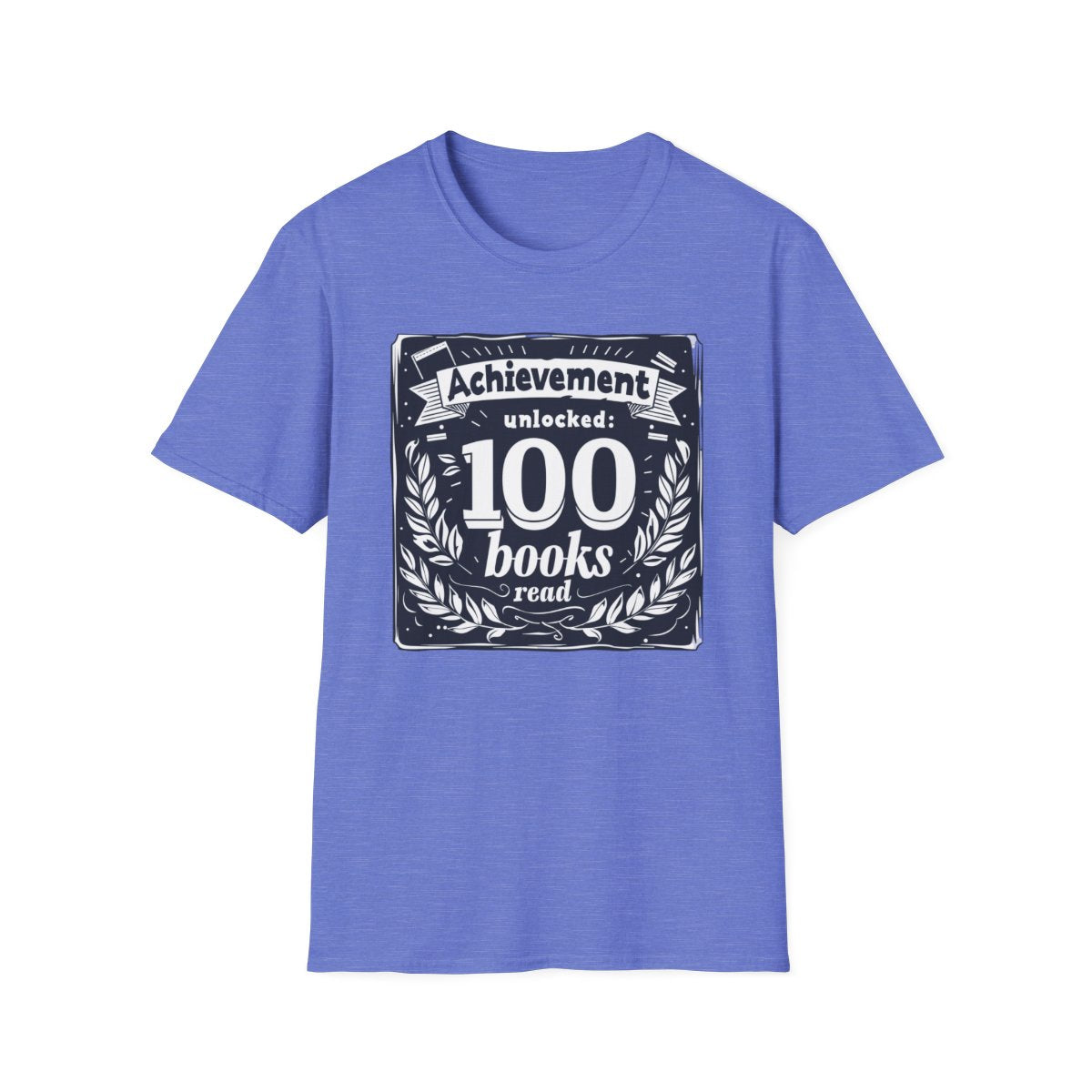 Achievement Unlocked: 100 Books Read Graphic T Shirt