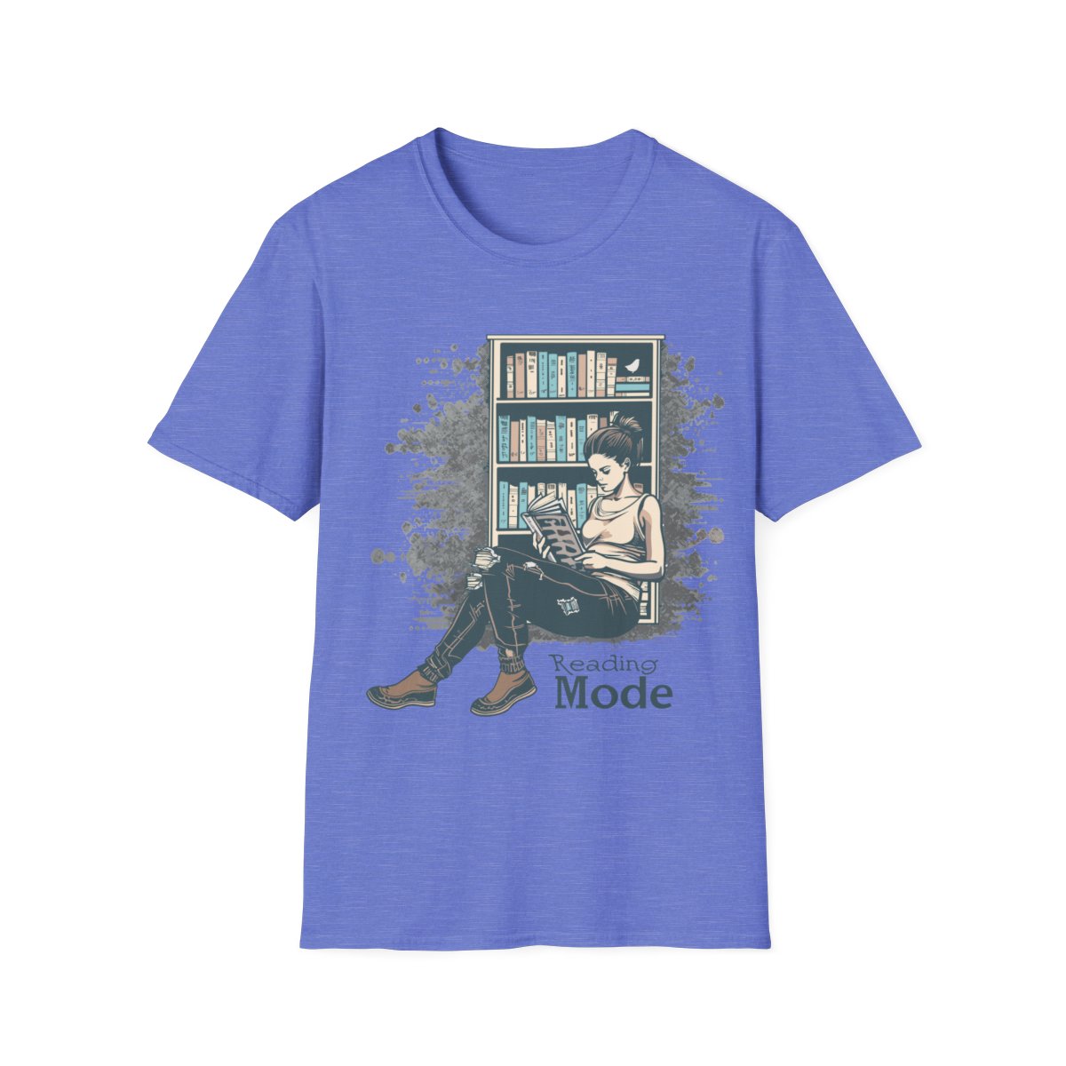 Reading Mode Graphic T Shirt