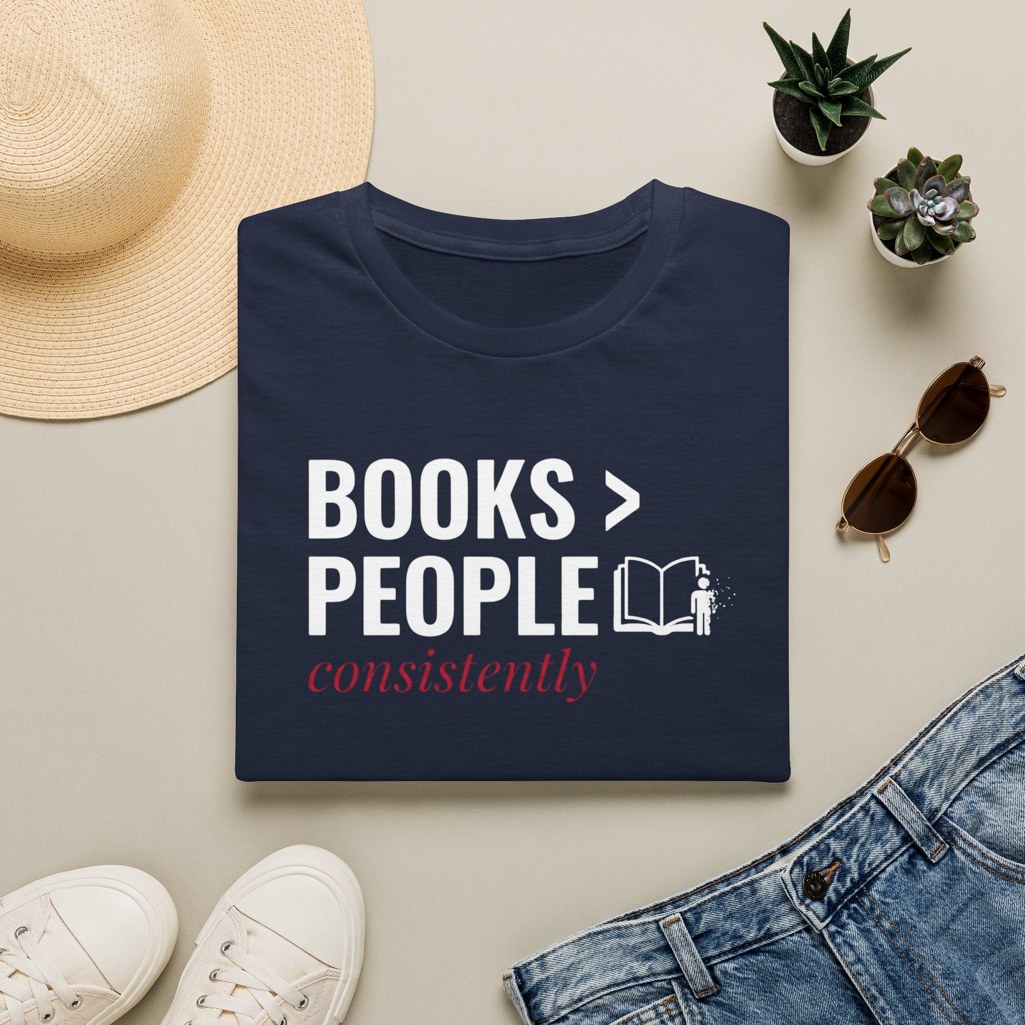 Books Over People T Shirt