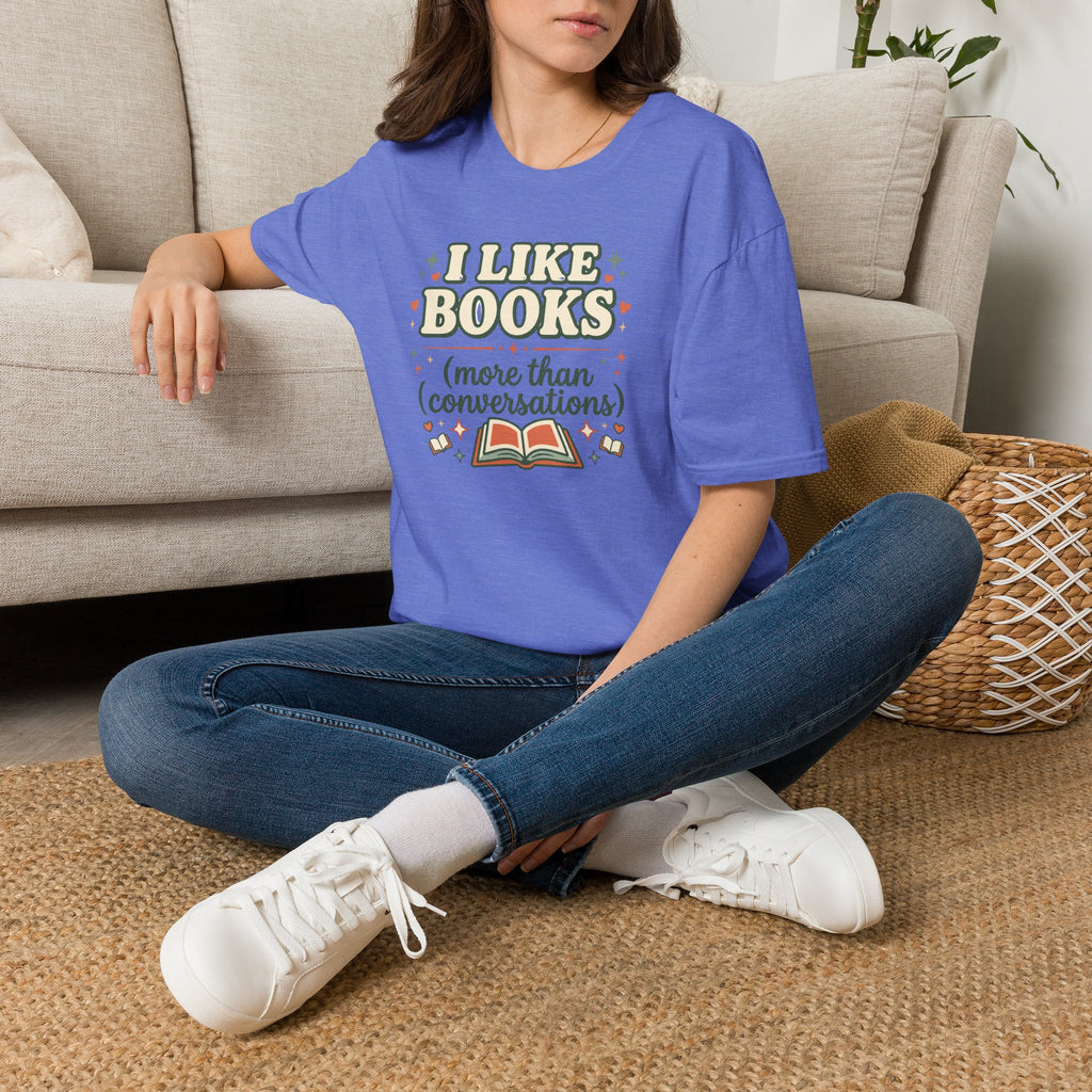 I Like Books T Shirt