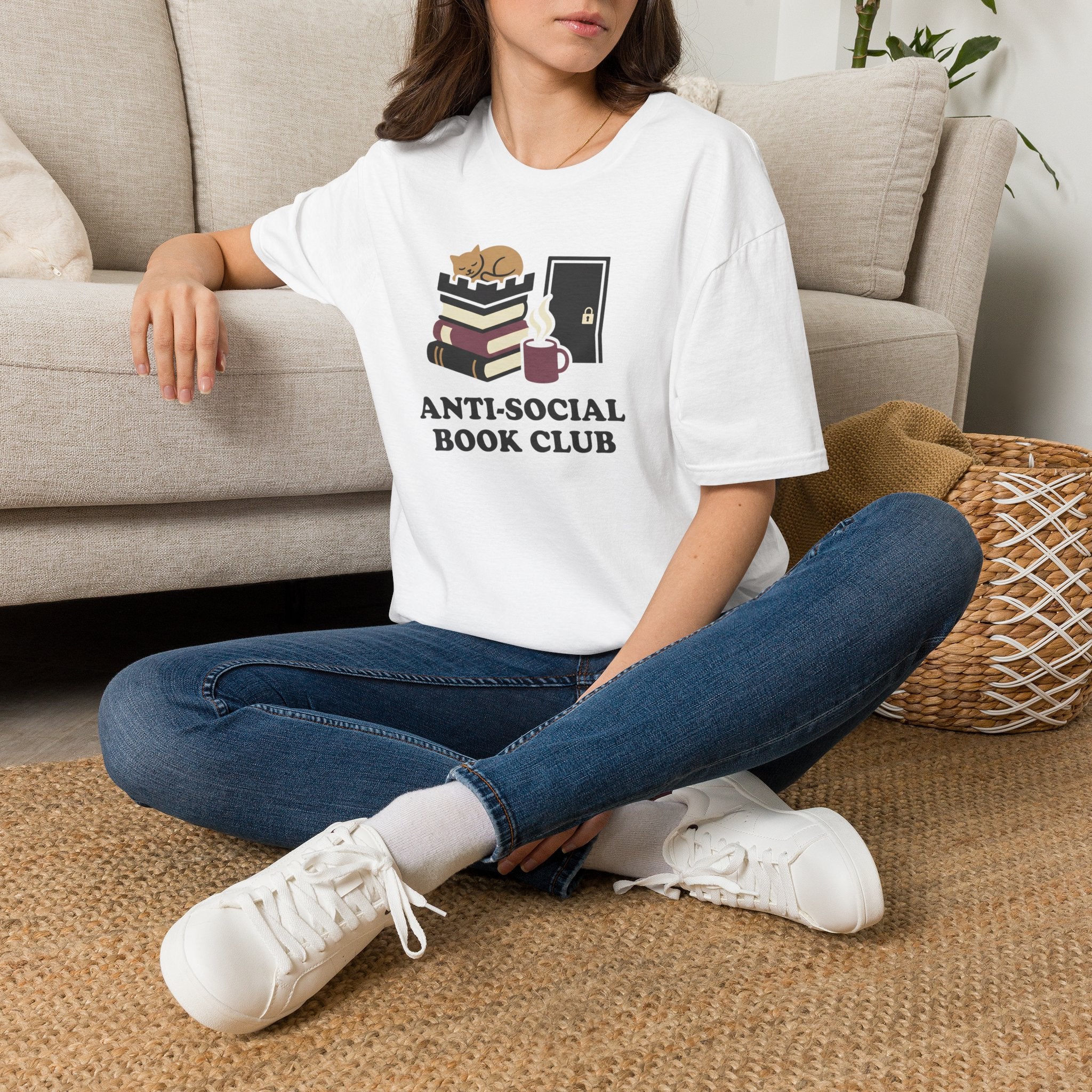 Anti-Social Book Club T Shirt