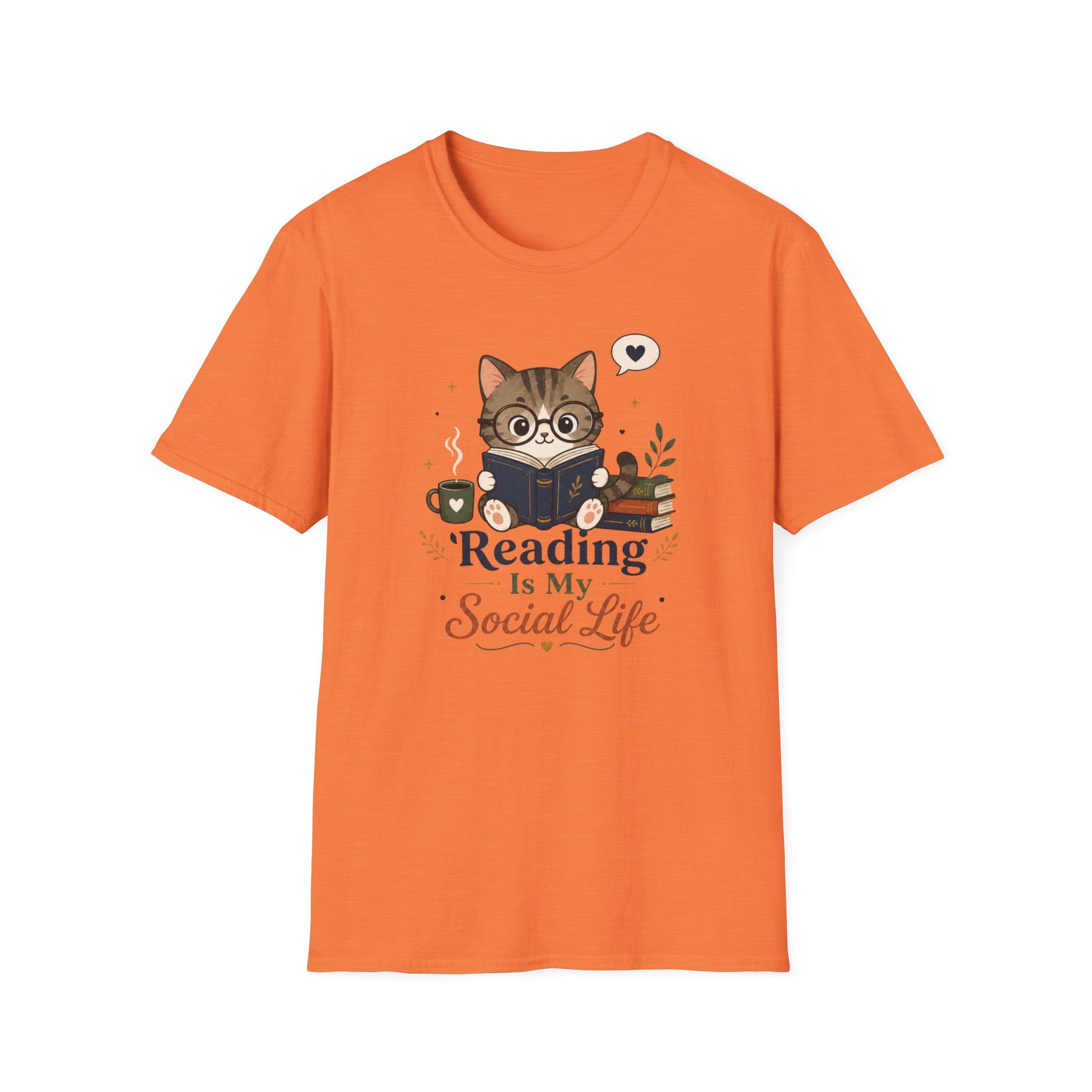 Reading Is My Social Life T Shirt