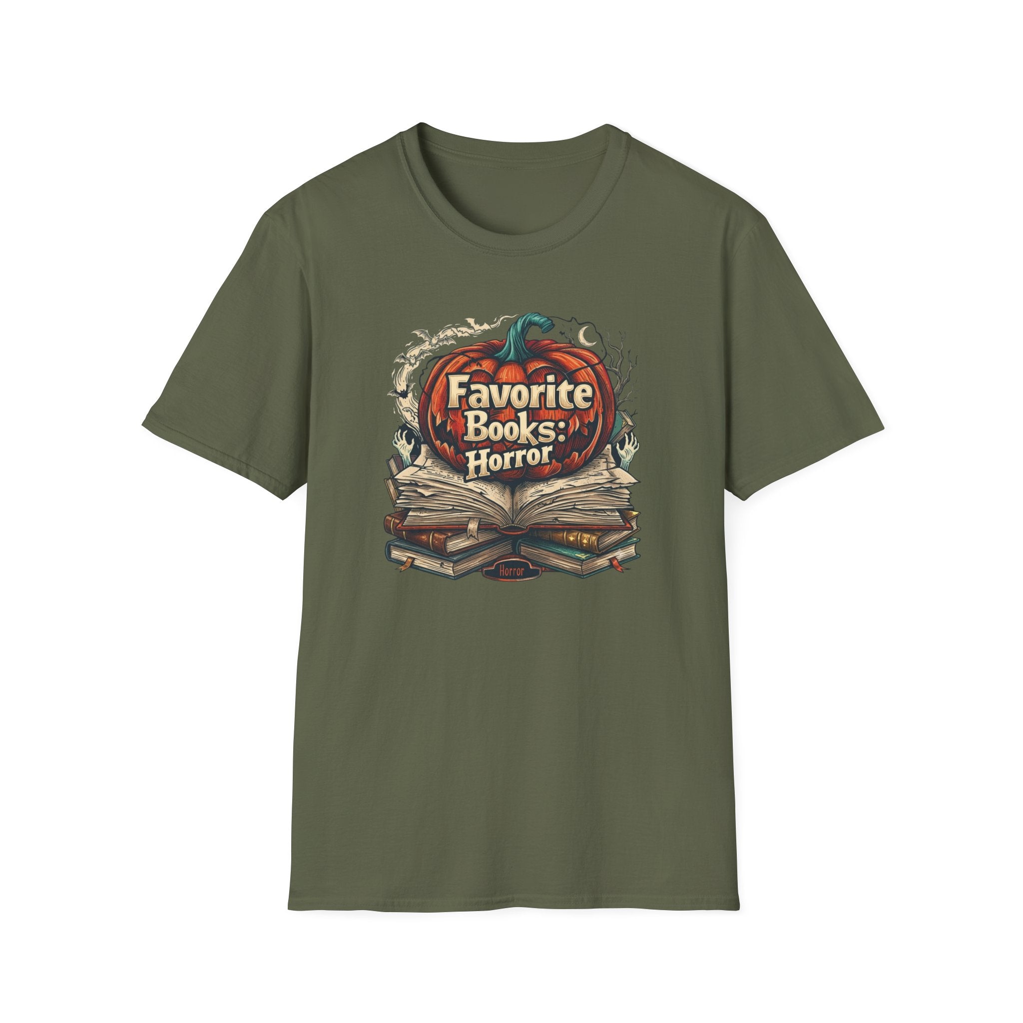 Favorite Book is Horror T Shirt