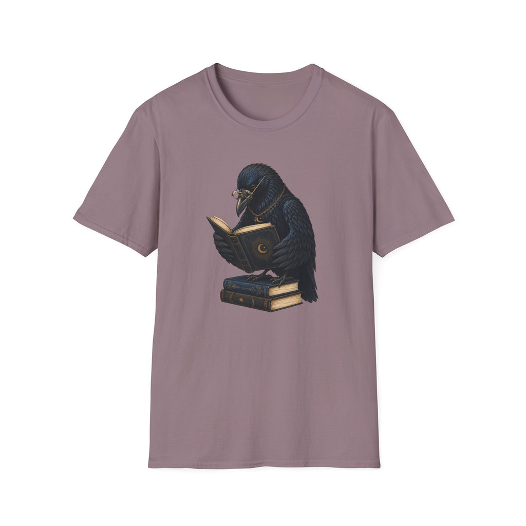 Crow Reading T Shirt