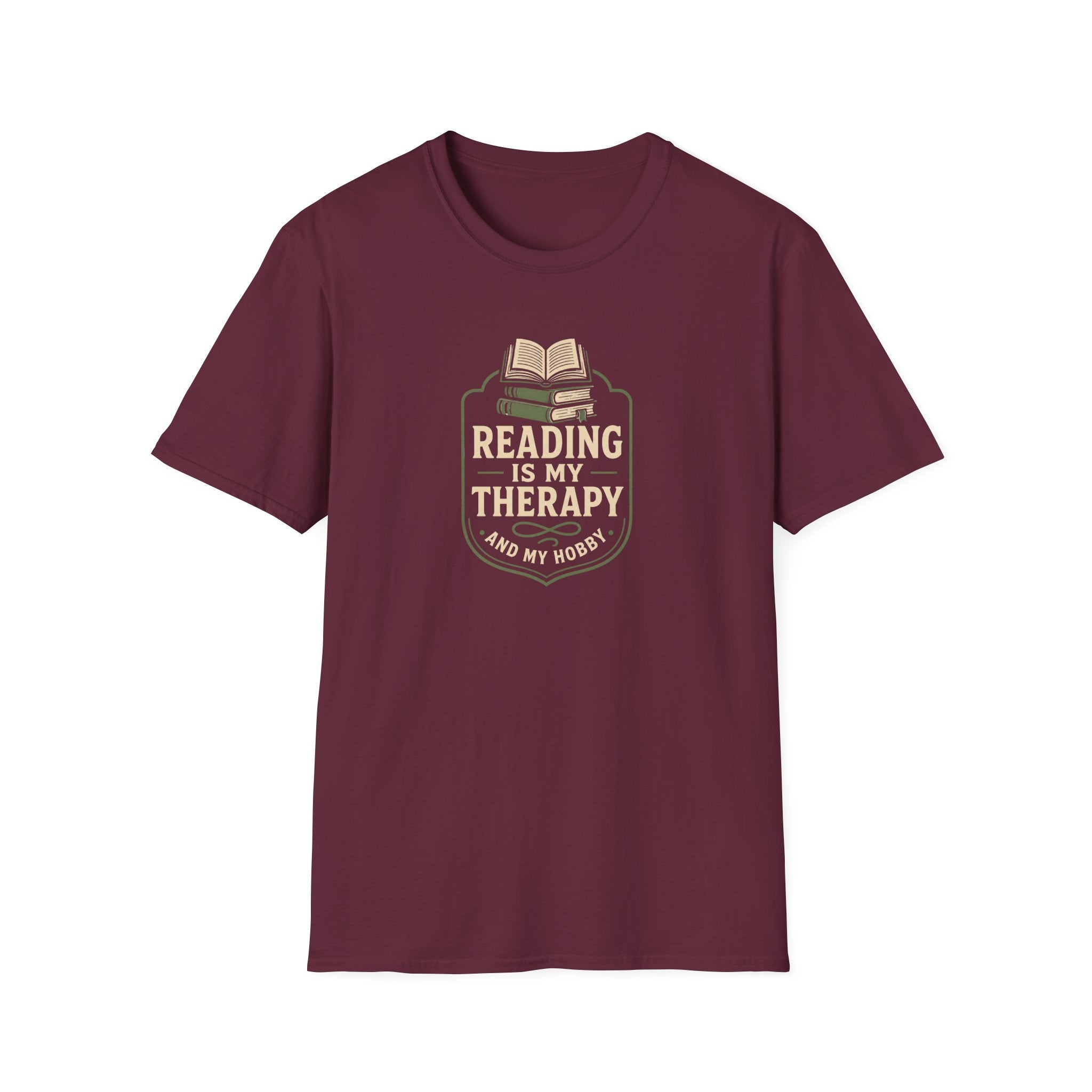Reading Is My Therapy T Shirt