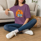 Bookworm Cat T Shirt