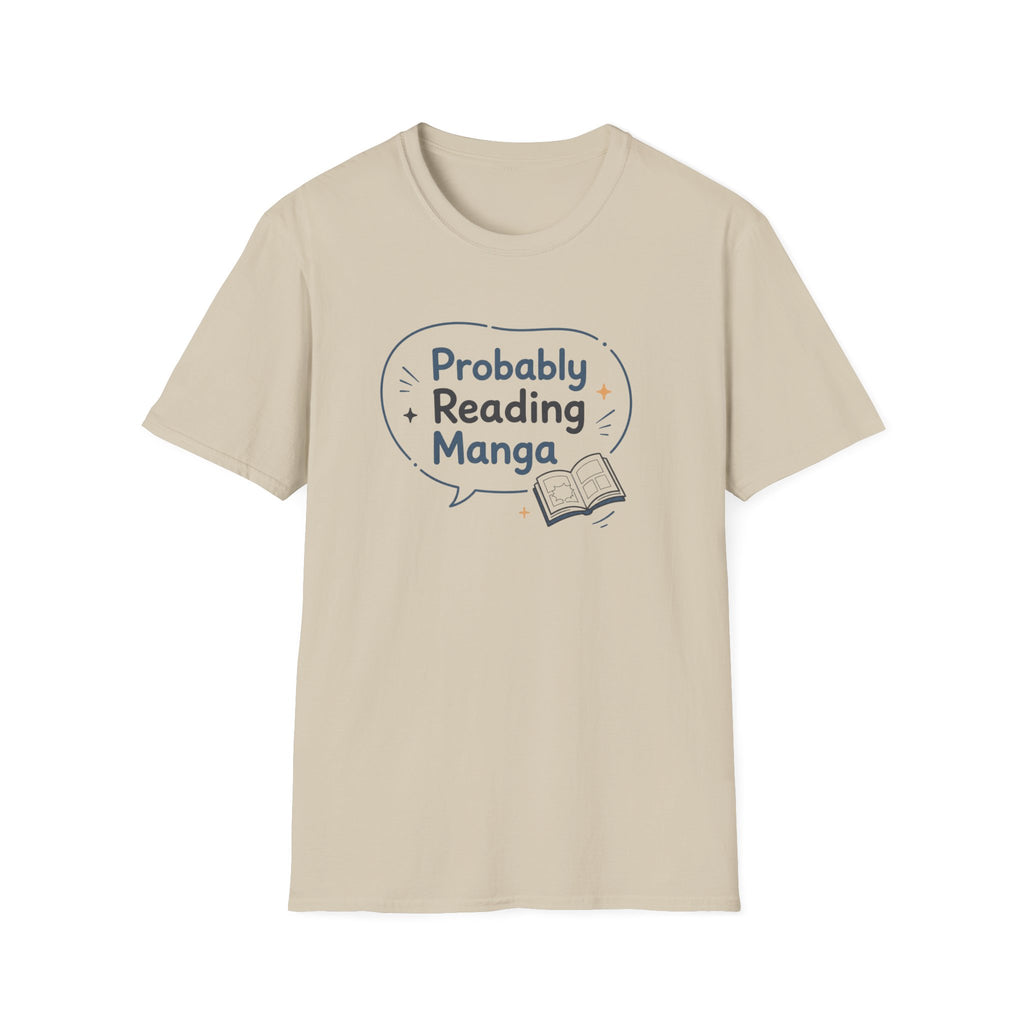 Probably Reading Manga T Shirt