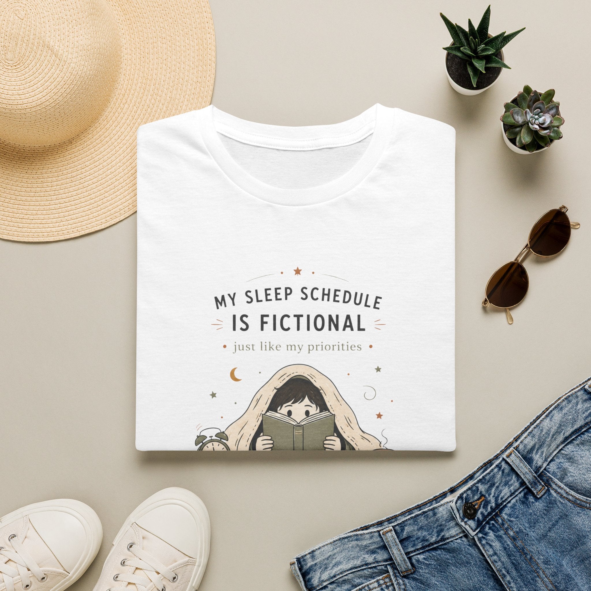 Sleep Is Fictional T Shirt