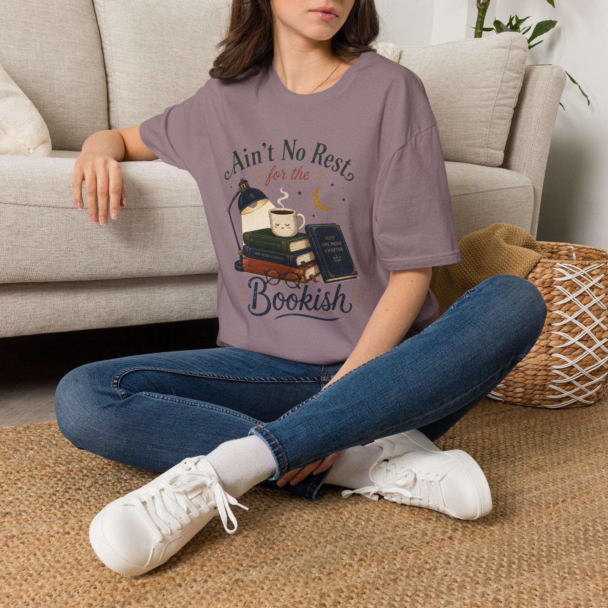 No Rest For The Bookish T Shirt