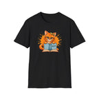 Bookworm Cat T Shirt