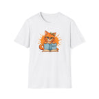 Bookworm Cat T Shirt