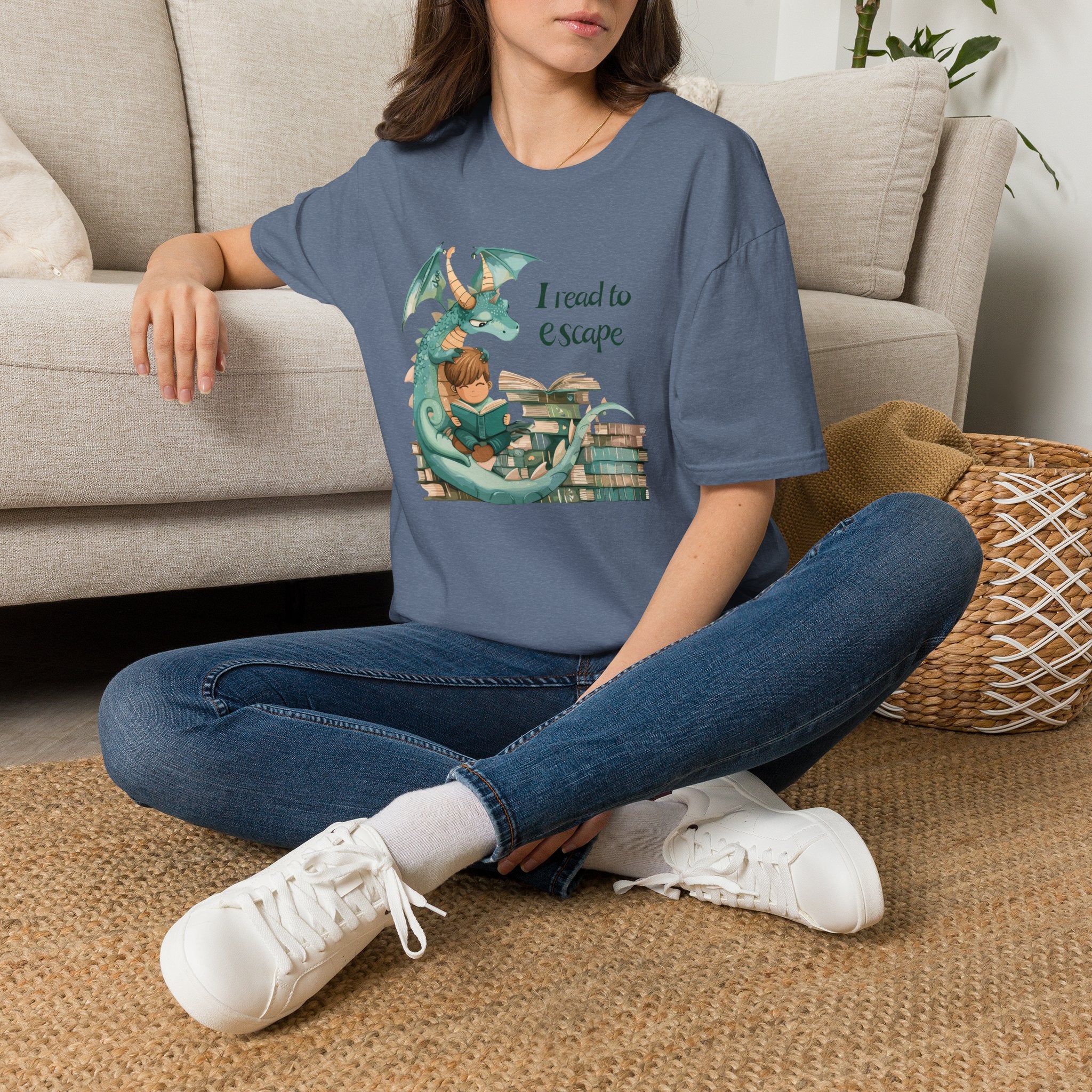 I Read To Escape T Shirt