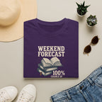 100% Chance of Reading T Shirt