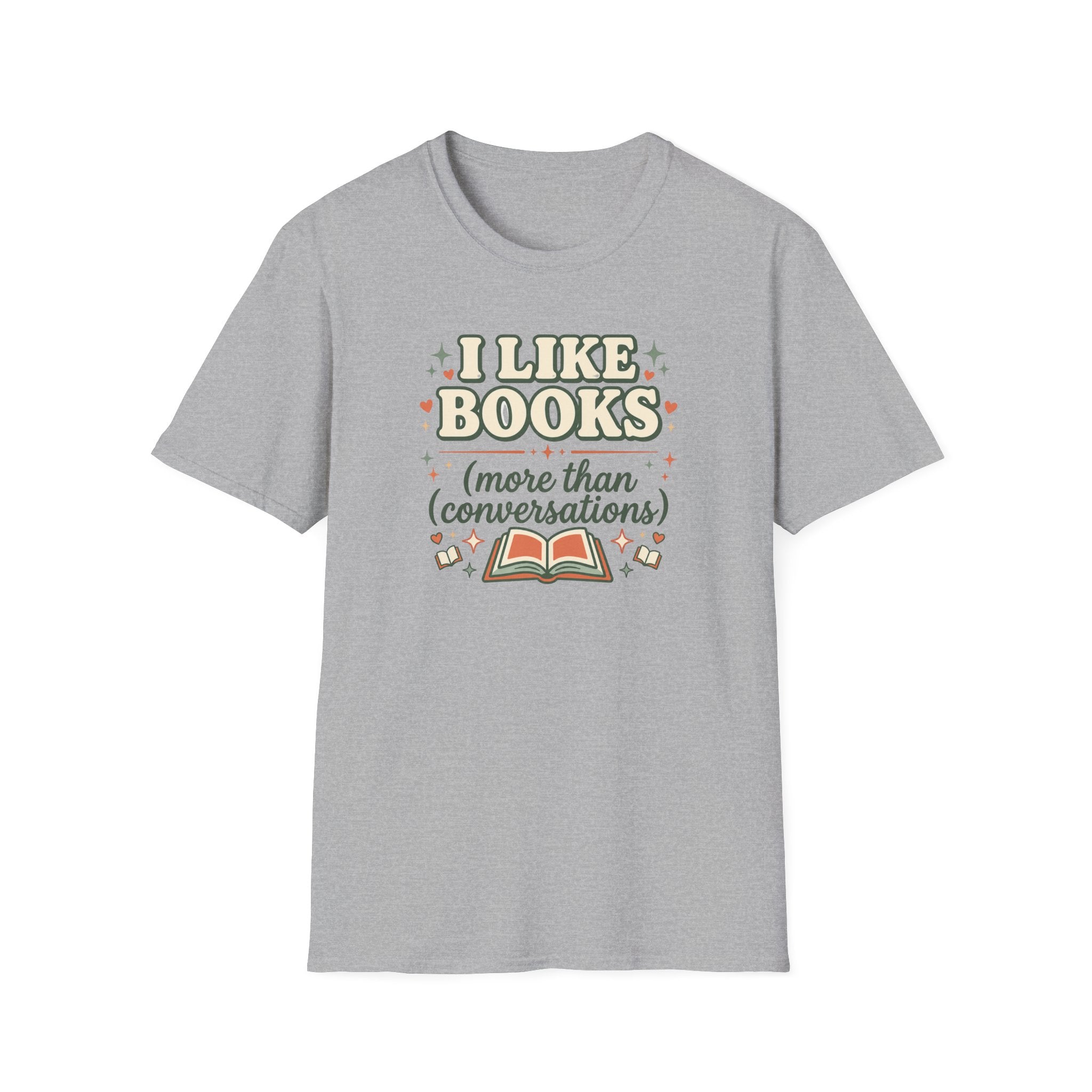 I Like Books T Shirt