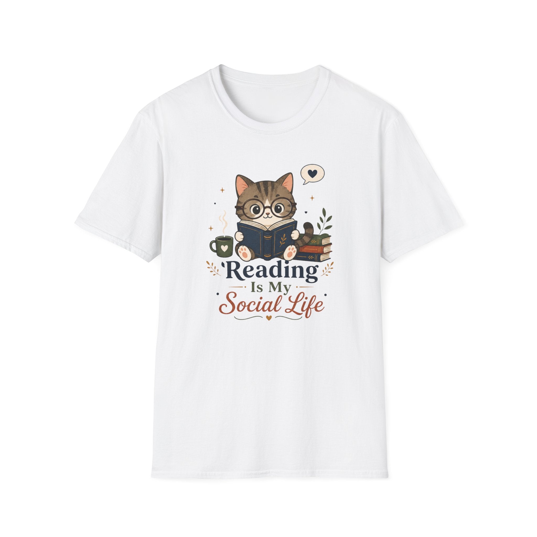 Reading Is My Social Life T Shirt