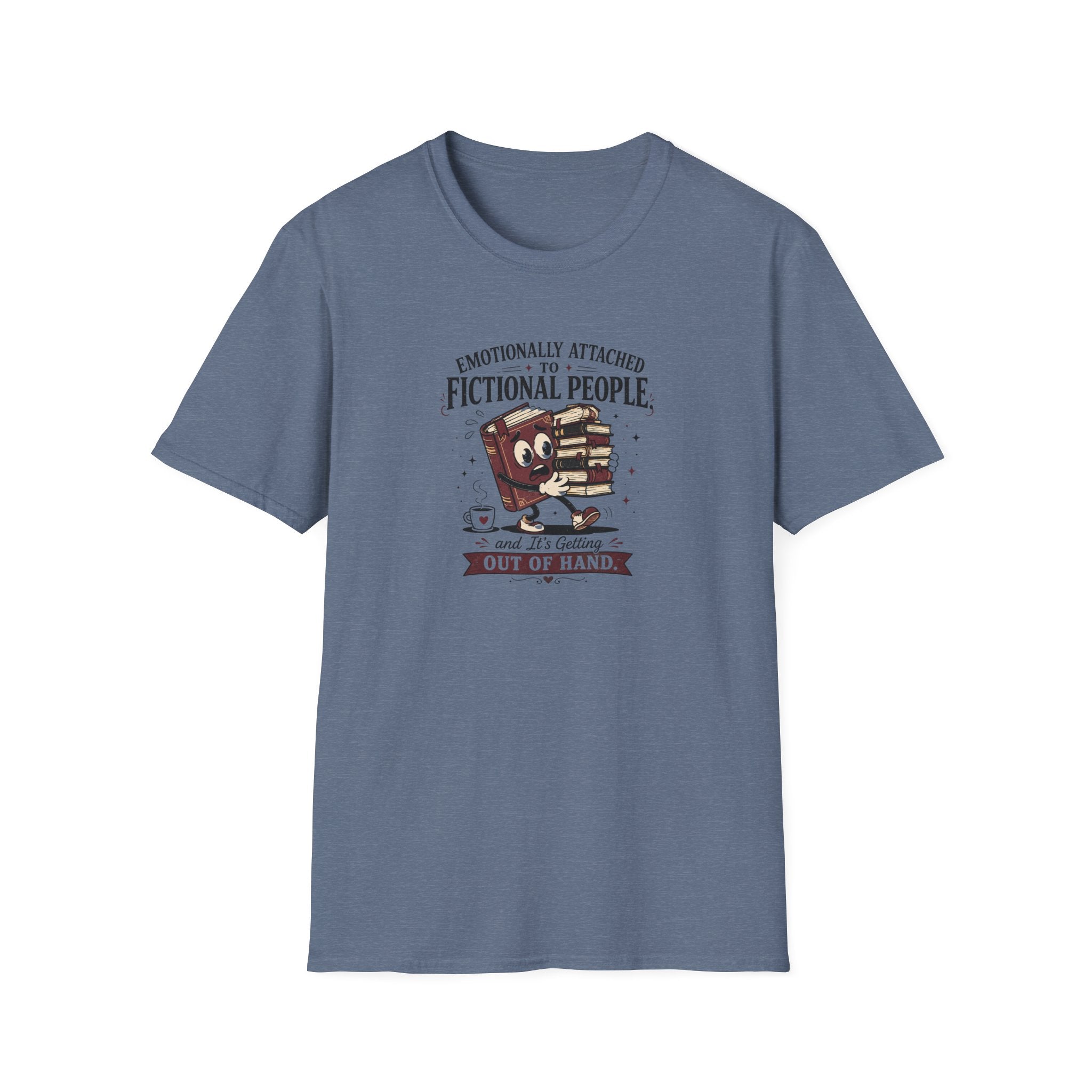 Emotionally Attached To Books T Shirt