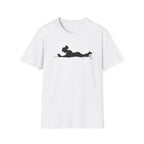 Female Silhouette Reading T Shirt