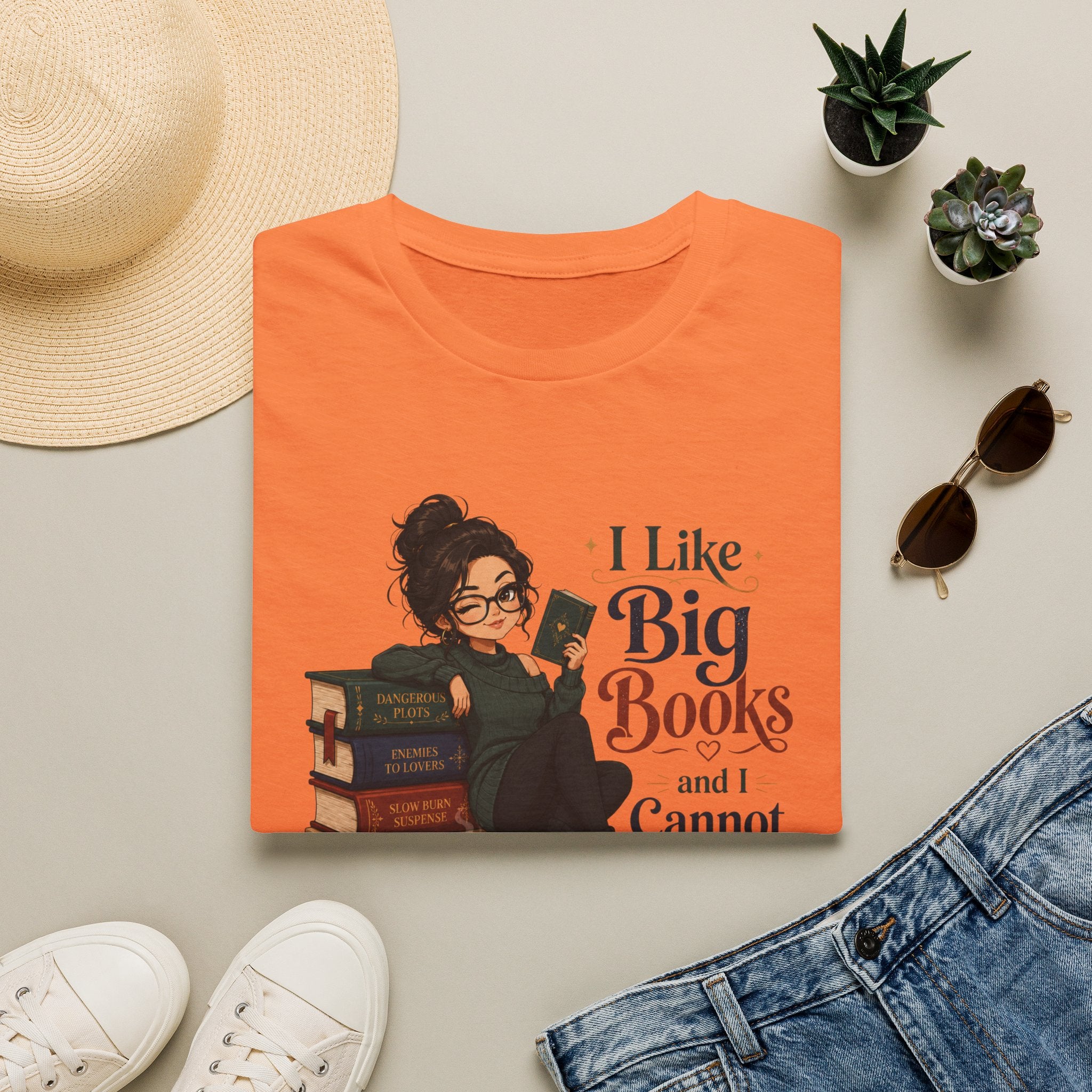 I Like Big Book T Shirt