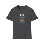 Eat Sleep Read Repeat T Shirt
