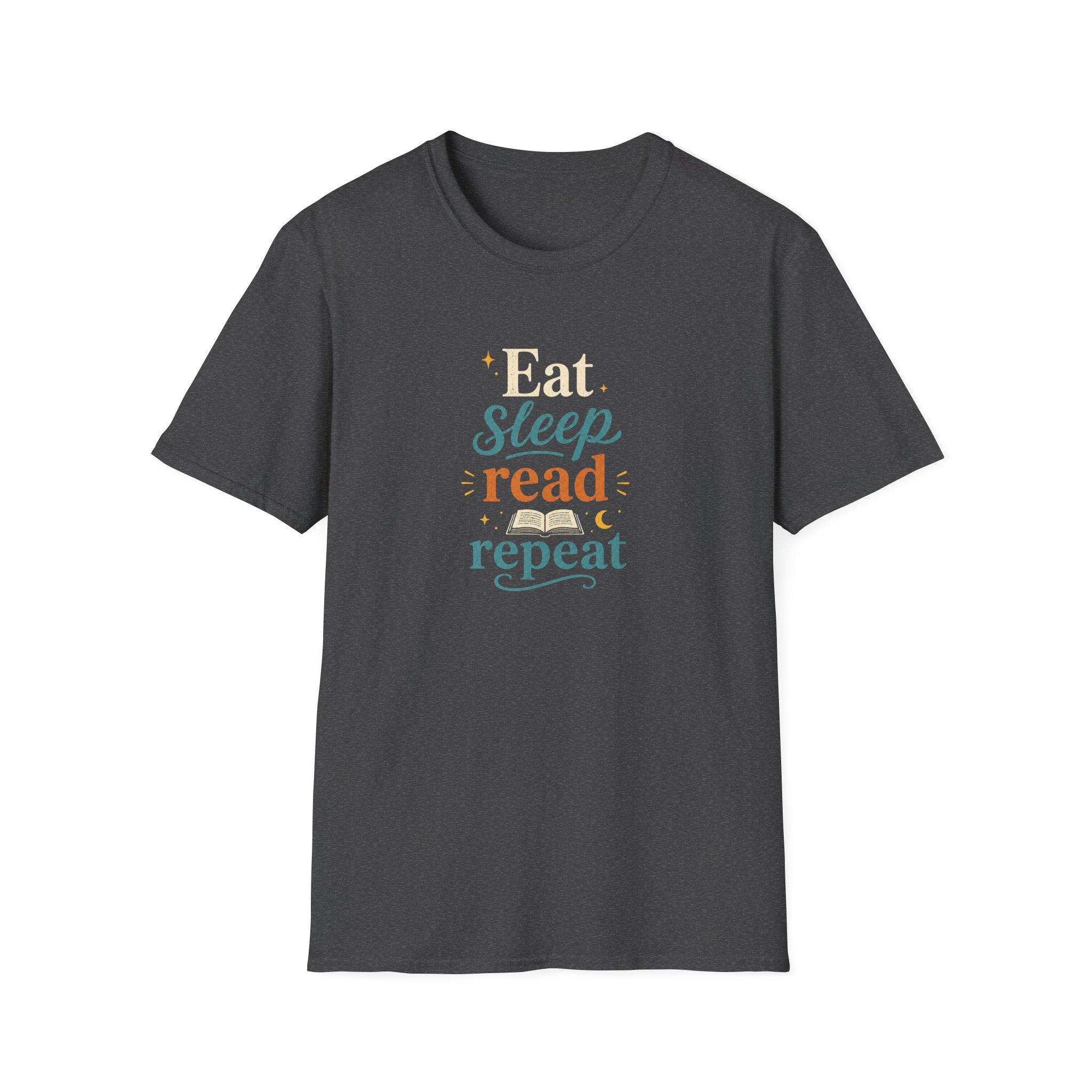 Eat Sleep Read Repeat T Shirt