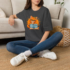 Bookworm Cat T Shirt