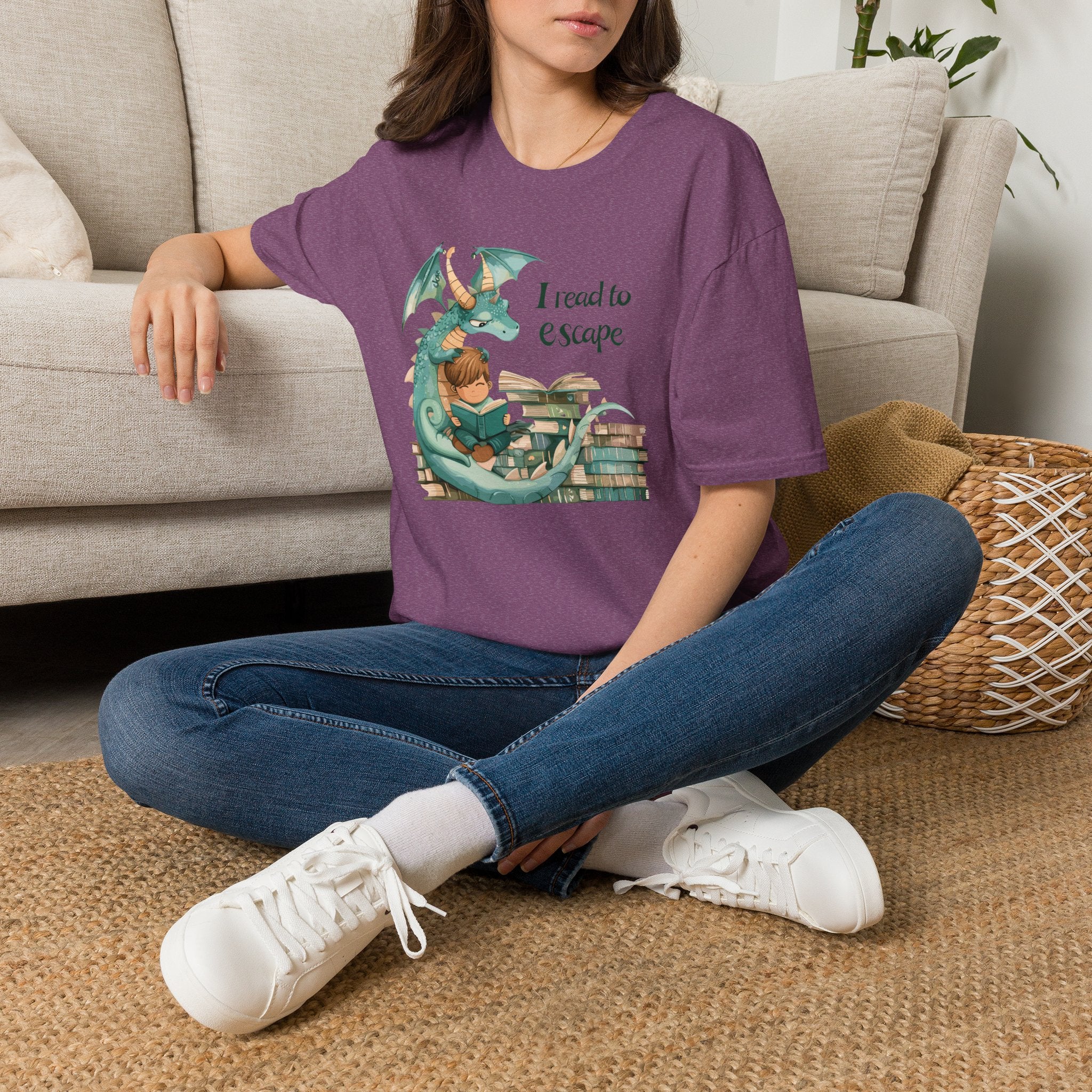 I Read To Escape T Shirt
