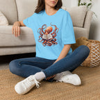 Reading Octopus T Shirt