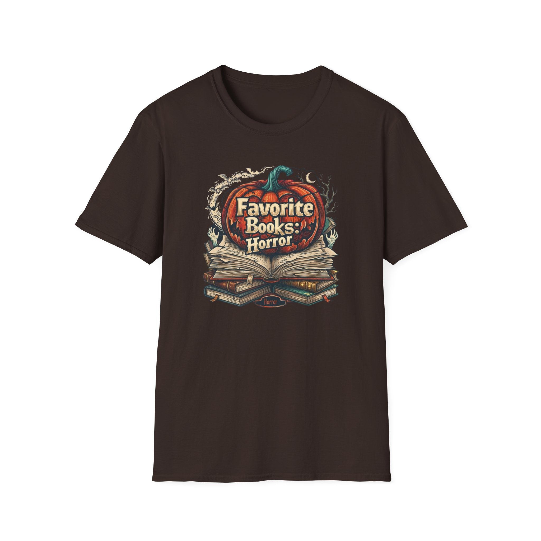 Favorite Book is Horror T Shirt