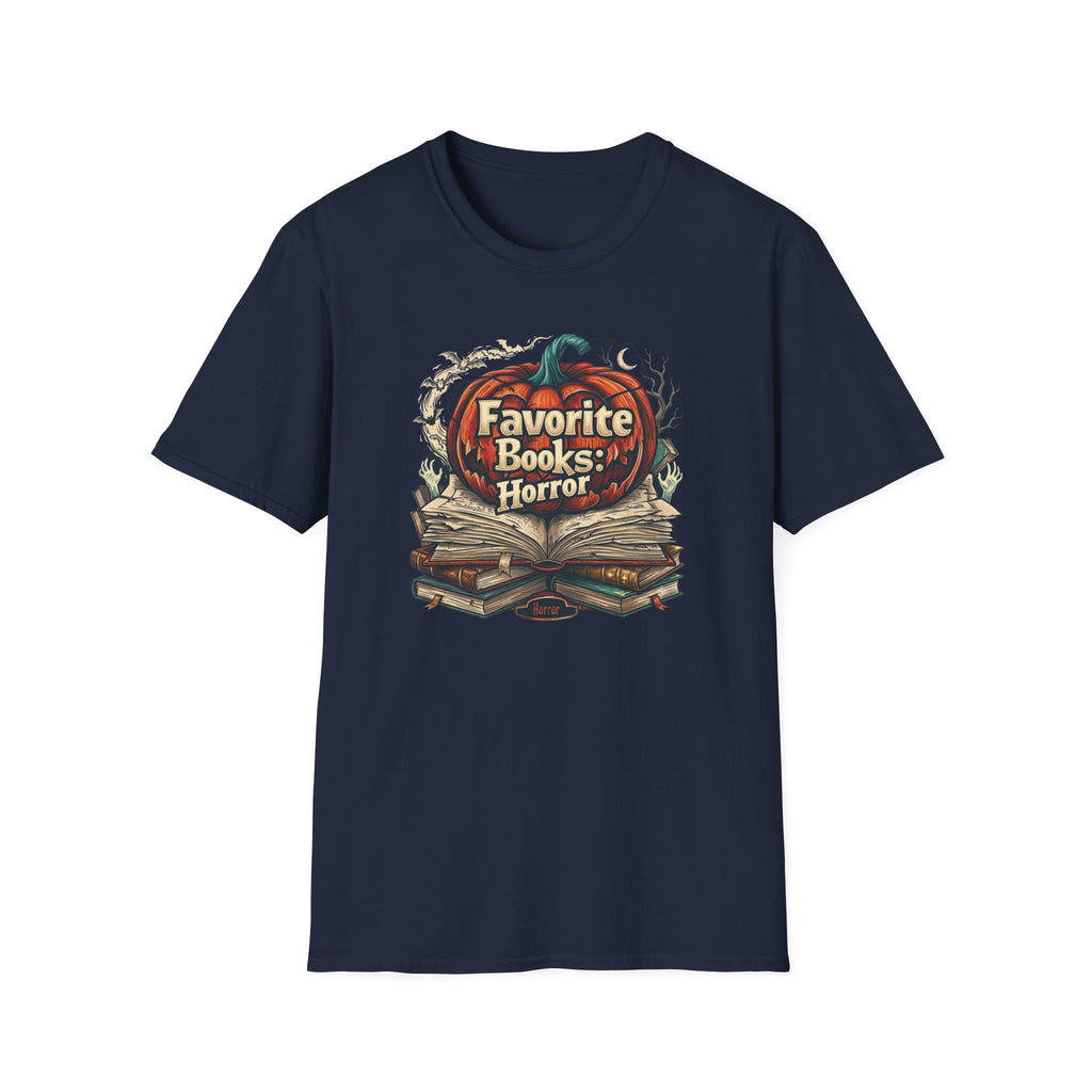 Favorite Book is Horror T Shirt